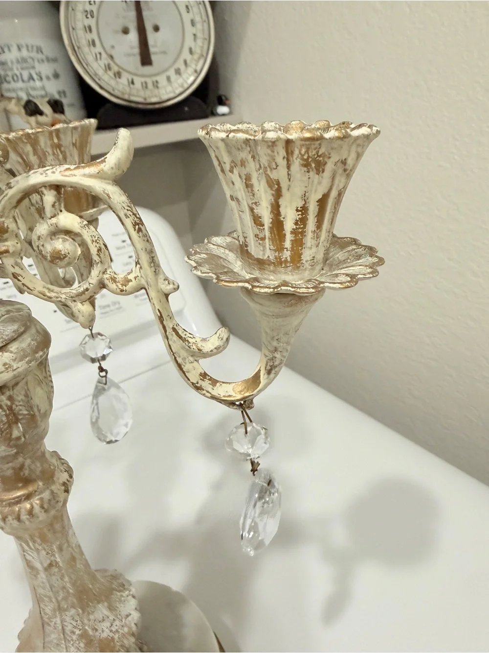 Vintage ornate four